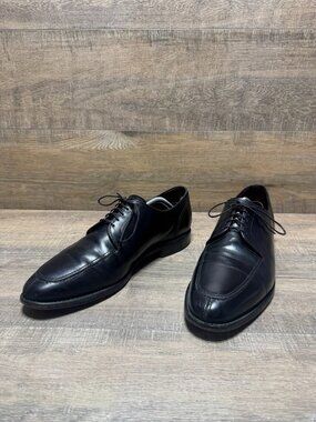 Allen Edmonds LaSalle Black Leather Oxford Shoes Men's Size 12